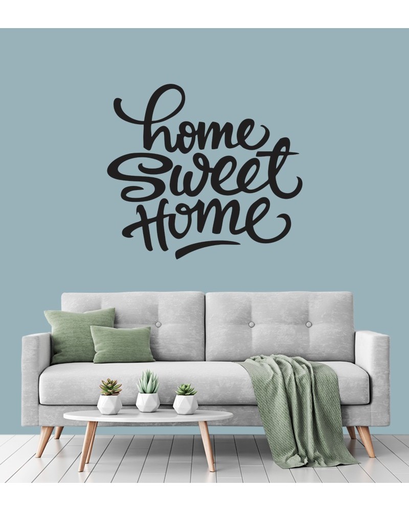 Adesivo de Recorte - Home Sweet Home